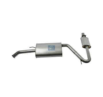 Střední-/zadní tlumič výfuku DT Spare Parts 12.27150