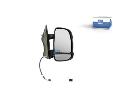 Vnější zpětné zrcátko, kabina DT Spare Parts 12.83004