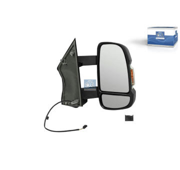 vnejsi zpetne zrcatko, kabina DT Spare Parts 12.83024