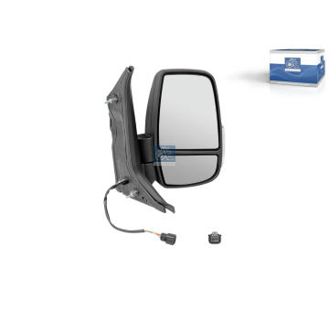 Vnější zpětné zrcátko, kabina DT Spare Parts 13.83037