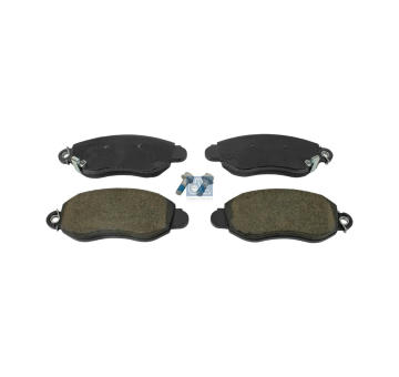 Sada brzdových destiček, kotoučová brzda DT Spare Parts 13.93104