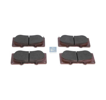 Sada brzdových destiček, kotoučová brzda DT Spare Parts 14.94003