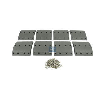 Sada brzdoveho oblozeni, bubnova brzda DT Spare Parts 1.35003