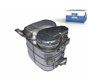 Střední-/zadní tlumič výfuku DT Spare Parts 2.14190