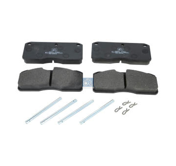 Sada brzdových destiček, kotoučová brzda DT Spare Parts 2.94072