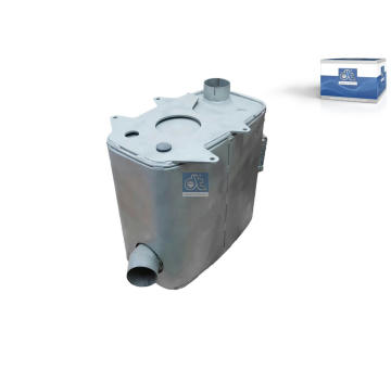 Střední-/zadní tlumič výfuku DT Spare Parts 3.25314