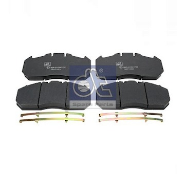 Sada brzdových platničiek kotúčovej brzdy DT Spare Parts 3.96400