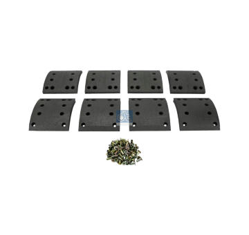 Sada brzdoveho oblozeni, bubnova brzda DT Spare Parts 4.91453