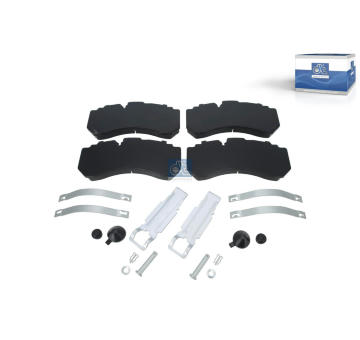 Sada brzdových destiček, kotoučová brzda DT Spare Parts 5.00307