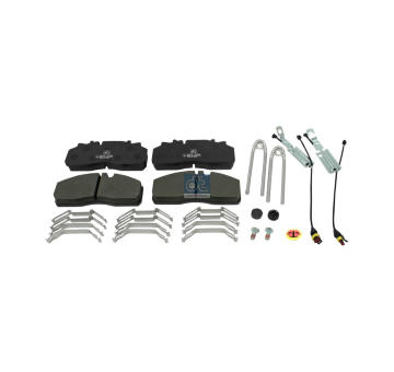 Sada brzdových destiček, kotoučová brzda DT Spare Parts 5.92122