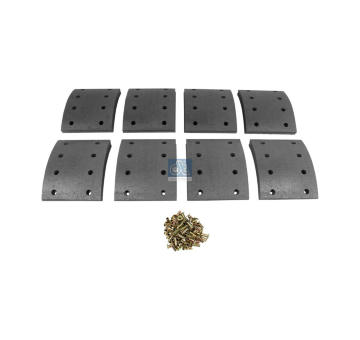 Sada brzdoveho oblozeni, bubnova brzda DT Spare Parts 5.92140