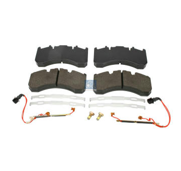 Sada brzdových destiček, kotoučová brzda DT Spare Parts 6.95112