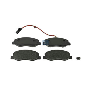 Sada brzdových destiček, kotoučová brzda DT Spare Parts 6.95123