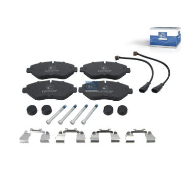 Sada brzdových destiček, kotoučová brzda DT Spare Parts 7.00269