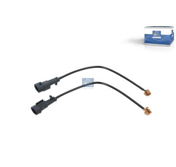 Vystrazny kontakt - sada, opotrebeni brzdoveho oblozeni DT Spare Parts 7.36223