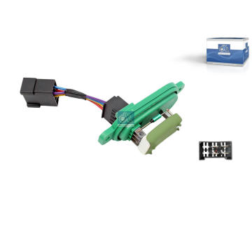 Odpor, vnitřní tlakový ventilátor DT Spare Parts 7.74069
