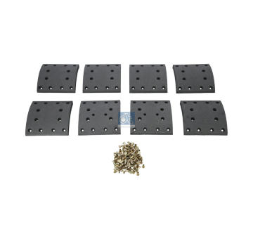 Sada brzdoveho oblozeni, bubnova brzda DT Spare Parts 7.92429