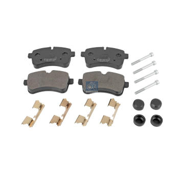 Sada brzdových destiček, kotoučová brzda DT Spare Parts 7.92618