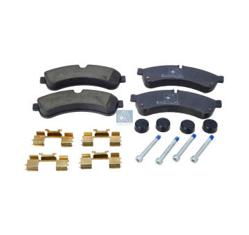 Sada brzdových destiček, kotoučová brzda DT Spare Parts 7.92620