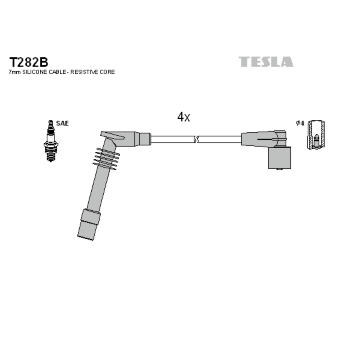 Sada kabelů pro zapalování TESLA T282B