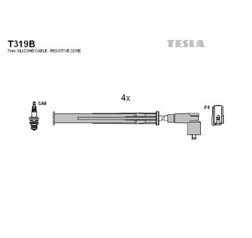 Sada kabelů pro zapalování TESLA T319B