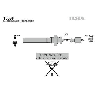 Sada kabelů pro zapalování TESLA T539P