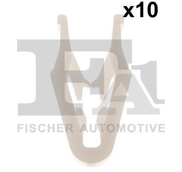 Klip, ozdobna / ochranna lista FA1 33-40025.10