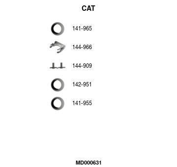 Katalyzátor FA1 MD000631