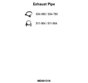 Výfukové potrubie FA1 MD001318