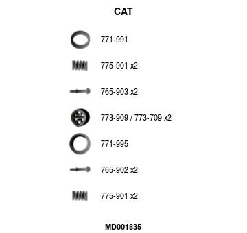Katalyzátor FA1 MD001835