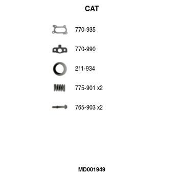 Katalyzátor FA1 MD001949