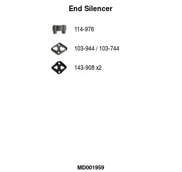 Zadni tlumic vyfuku FA1 MD001959