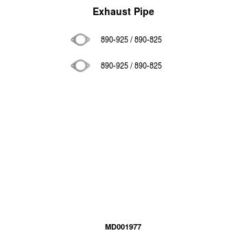 Výfukové potrubie FA1 MD001977