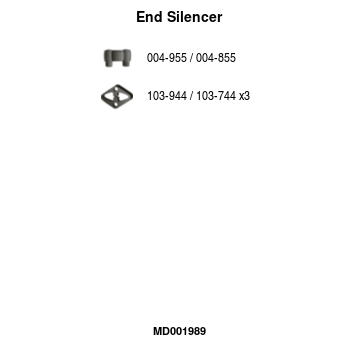 Zadni tlumic vyfuku FA1 MD001989