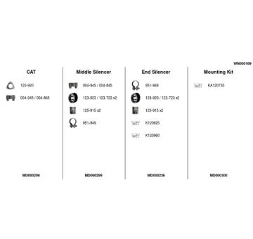 Výfukový systém FA1 WN000169