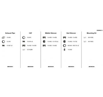 Výfukový systém FA1 WN000213