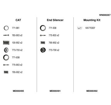 Výfukový systém FA1 WN000267