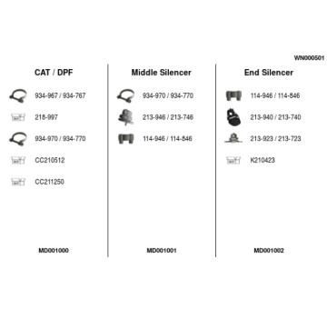 Výfukový systém FA1 WN000501