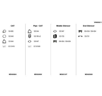 Výfukový systém FA1 WN000611