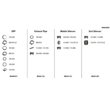 Výfukový systém FA1 WN000690