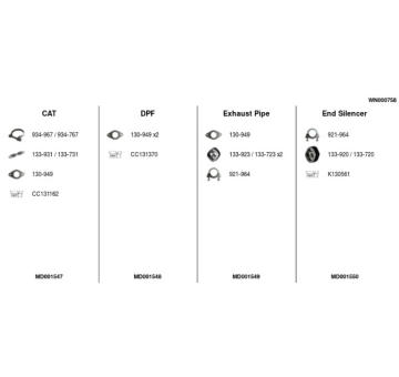 Výfukový systém FA1 WN000758