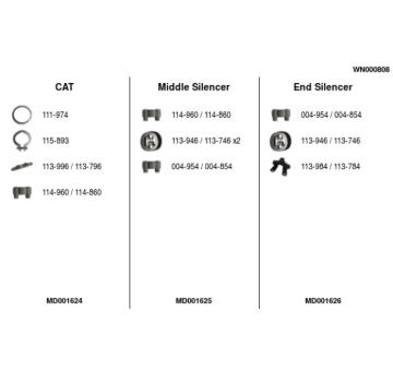 Výfukový systém FA1 WN000808