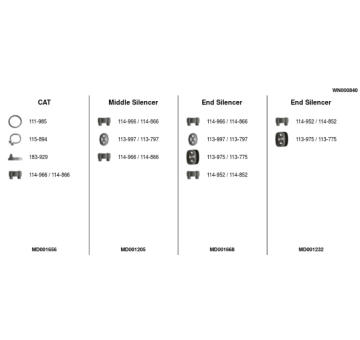 Výfukový systém FA1 WN000840