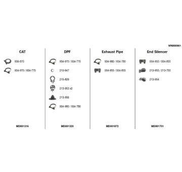 Výfukový systém FA1 WN000961