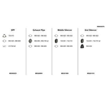 Výfukový systém FA1 WN000976