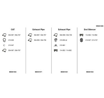 Výfukový systém FA1 WN001000