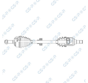Hnací hriadeľ GSP 202157