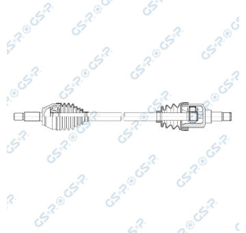Hnací hriadeľ GSP 202178