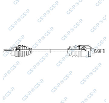 Hnací hriadeľ GSP 244068OL