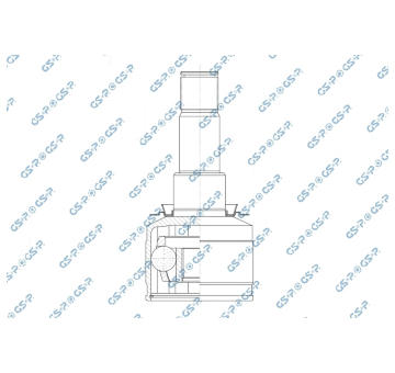 Sada kloubů, hnací hřídel GSP 603370
